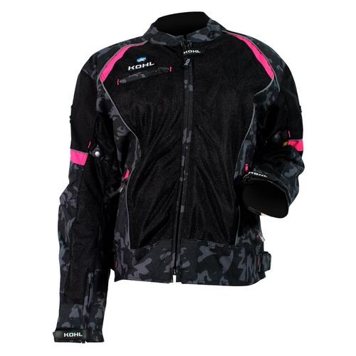 Chamarra Deportiva Kohl 477 Dama Rosa - Moto Helmets  -  - Chamarras, Chamarras Mujer, Equipamento Mujer, Equipo