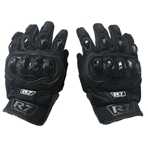 Guantes Con Protección R7 1 Negro Touch Y Limpia Micas - Moto Helmets  -  - Equipamento Mujer, Equipo, guantes, Guantes Mujer