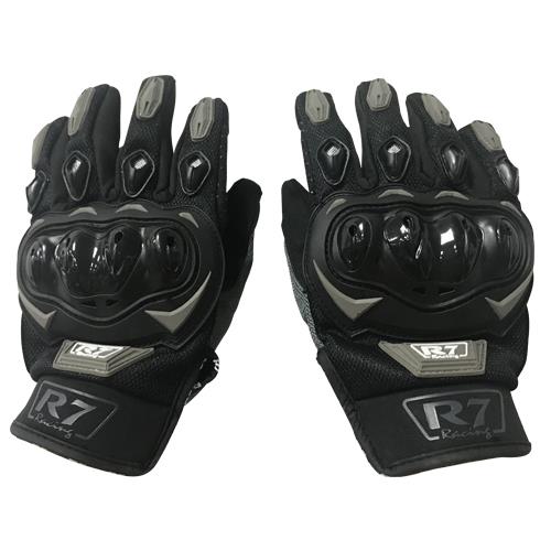 Guantes Con Protección R7 2 Gris Con Touch - Moto Helmets  -  - Equipo, guantes