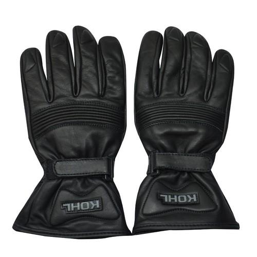 Guantes de piel Kohl 178 Negro - Moto Helmets  -  - Equipo, guantes