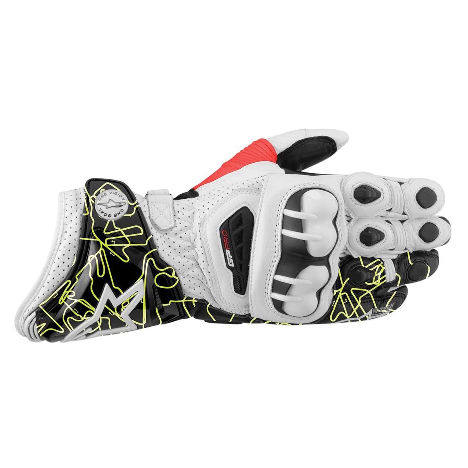 Guantes Alpinestars Gp Pro Leather Gloves Amarillo - Moto Helmets  -  - Equipo, guantes