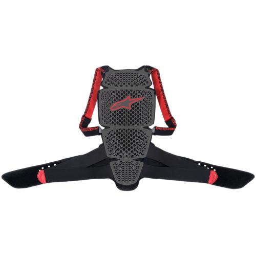 Protector de Espalda Alpinestars Nucleon KR-CELL Negro/Rojo - Moto Helmets  -  - Chamarras, Equipo, Protectores