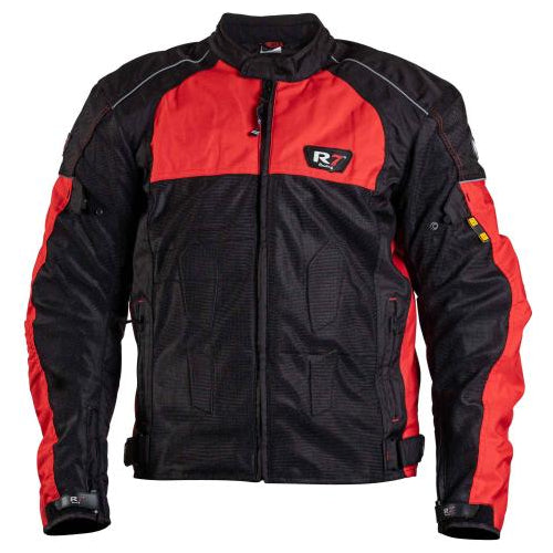 CHAMARRA DEPORTIVA R7-302X TEXTIL ROJO