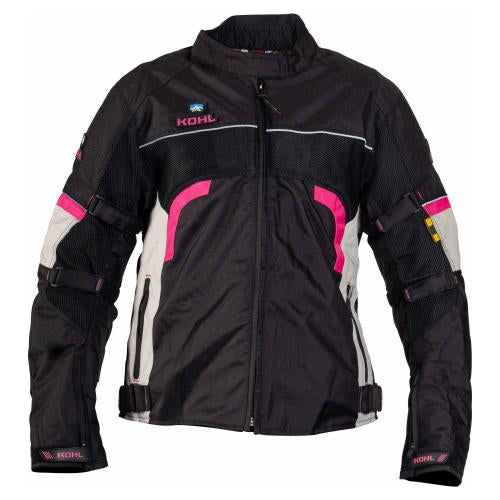 CHAMARRA DEPORTIVA  KOHL-271 TEXTIL PARA DAMA ROSA