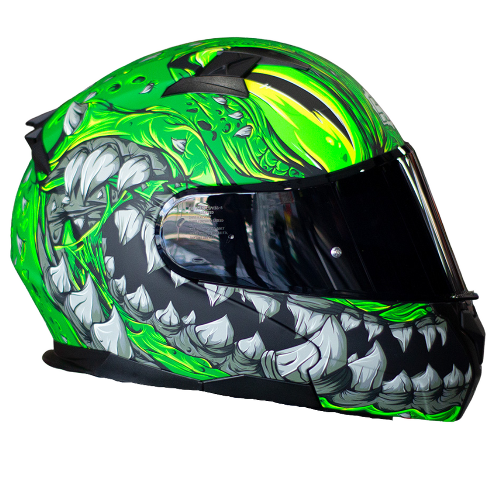 Casco LS2 Rapid Solid Verde Mate – Moto Helmets & Sebastian