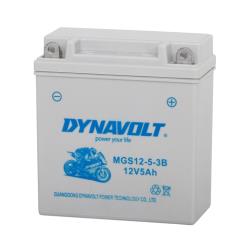 Batería de Gel Dynavolt MGS12-5-3B-C (YB5L-B) (12N5-3B) - Moto Helmets  -  - Baterías, Piezas para moto