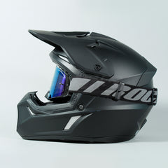 Casco Cross Joe Rocket RKT Ion 22 Solid Negro Mate - Moto Helmets  -  - Cascos, Cross