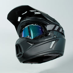 Casco Cross Joe Rocket RKT Ion 22 Solid Negro Mate - Moto Helmets  -  - Cascos, Cross