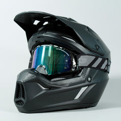 Casco Cross Joe Rocket RKT Ion 22 Solid Negro Mate - Moto Helmets  -  - Cascos, Cross