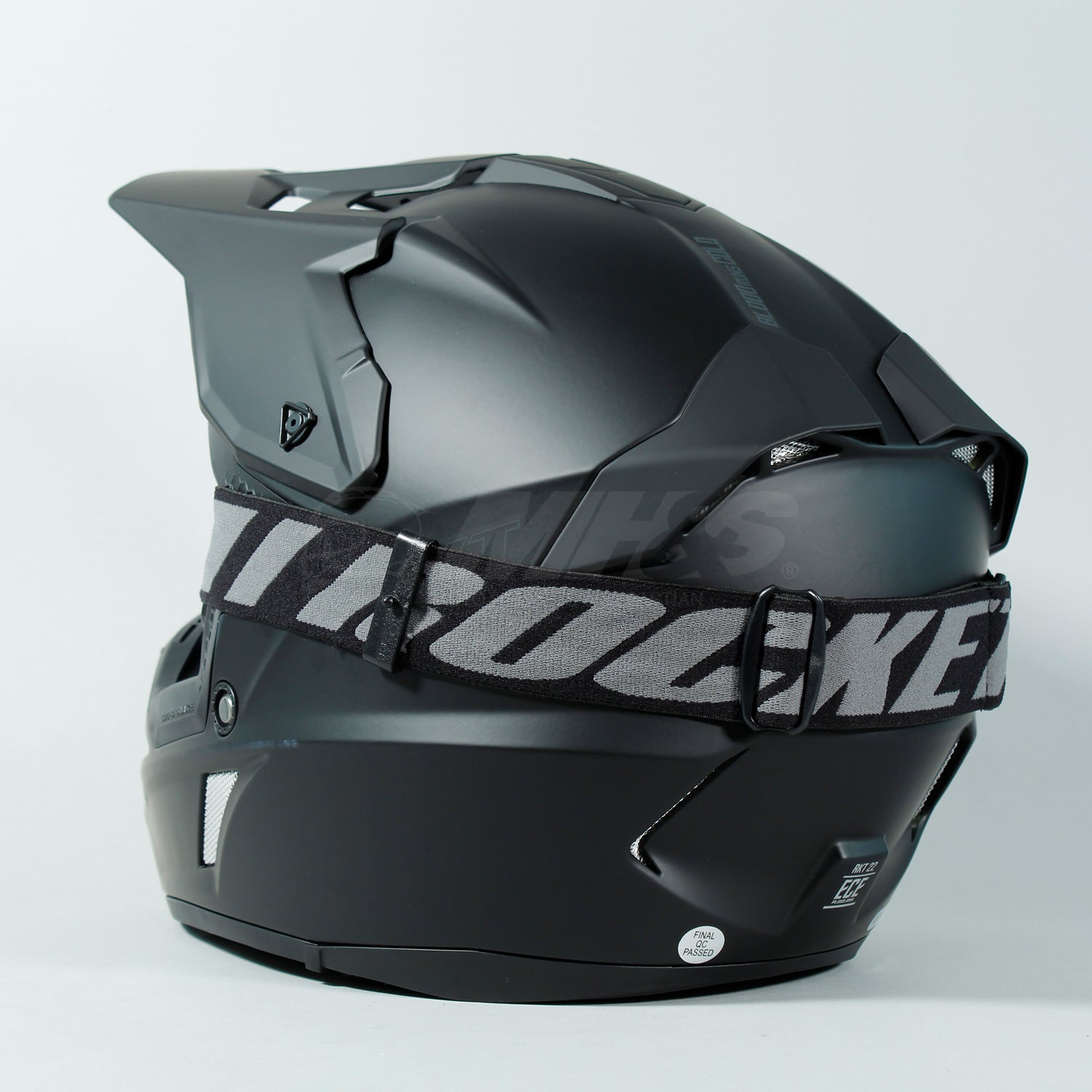 Casco Cross Joe Rocket RKT Ion 22 Solid Negro Mate - Moto Helmets  -  - Cascos, Cross