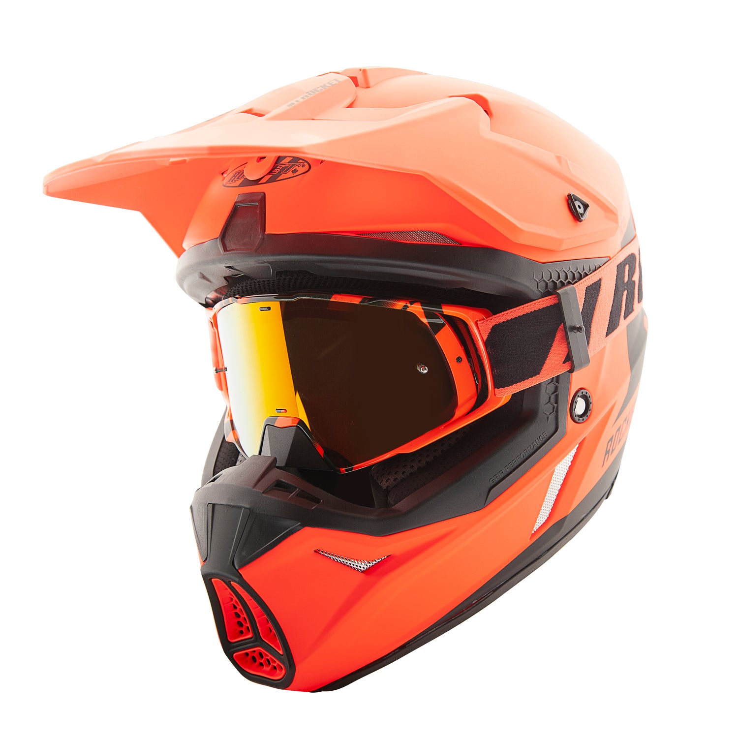 Casco Cross Joe Rocket RKT 22 Racing Naranja - Moto Helmets  -  - Cascos, Cross