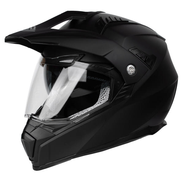 CASCO FASEED FS 606 DOBLE PROPOSITO NEGRO MATE