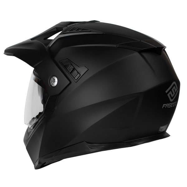 CASCO FASEED FS 606 DOBLE PROPOSITO NEGRO MATE