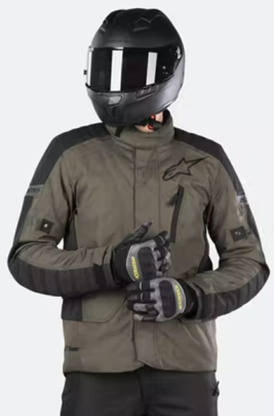 CHAMARRA ALPINESTARS GRAVITY DRYSTAR VERDE