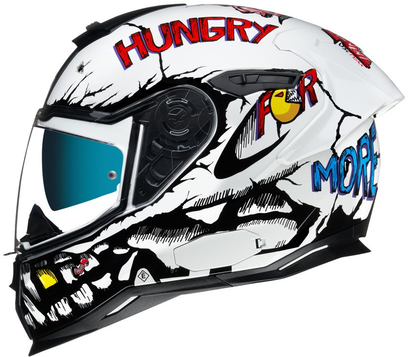 Casco SX.100R Nexx Hungry Miles Blanco - Moto Helmets  -  - Cascos, Integrales