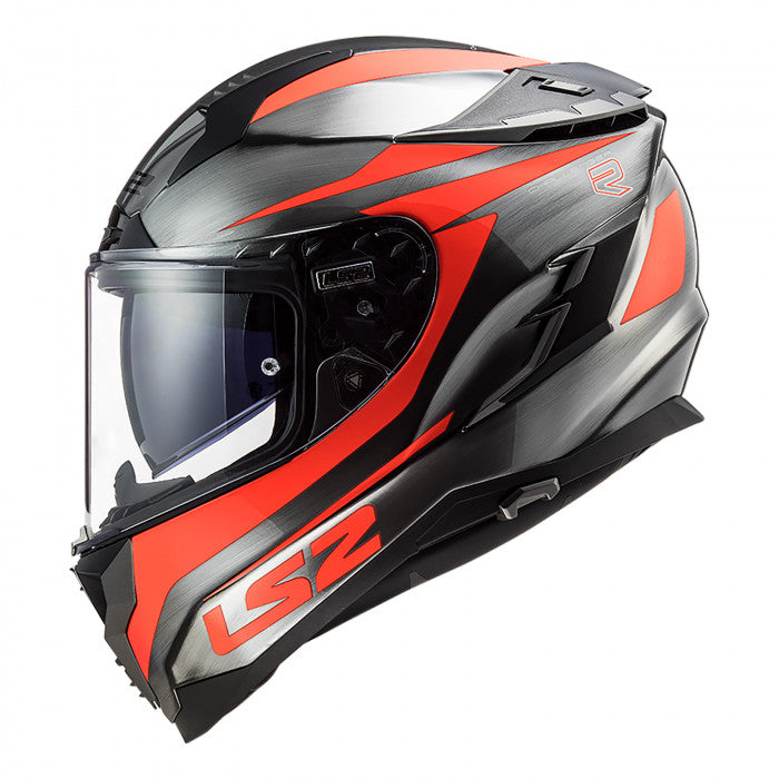 Casco LS2 Challenger Cannon Grs/Nja Fluo FF327 - Moto Helmets  -  - Cascos, Integrales