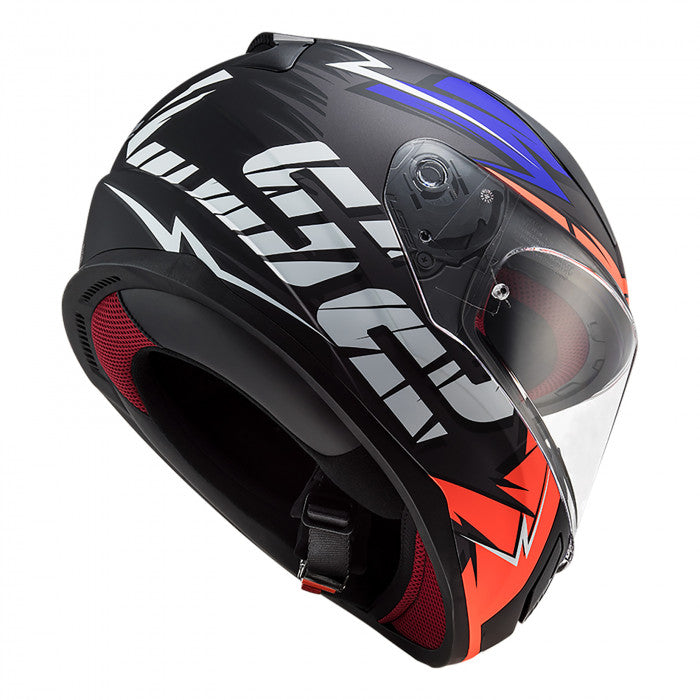 Casco LS2 Rapid Cromo Azl/Nja Fluo FF353 - Moto Helmets  -  - Cascos, Integrales