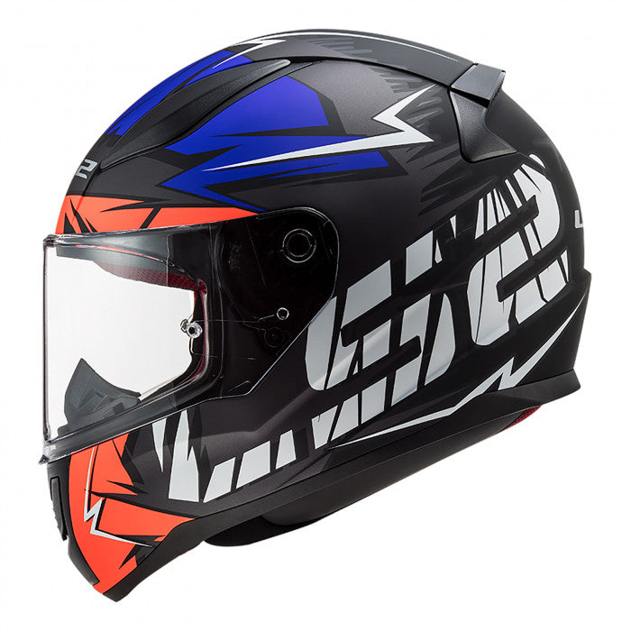 Casco LS2 Rapid Cromo Azl/Nja Fluo FF353 - Moto Helmets  -  - Cascos, Integrales