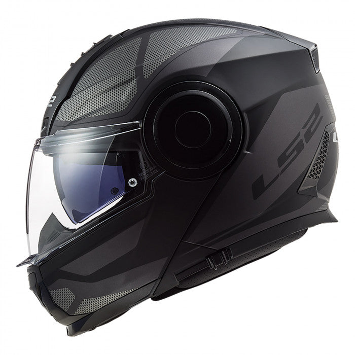 Casco Abatible LS2 Scope Axis Ngo/Titanium FF902 - Moto Helmets  -  - Abatibles, Cascos, Modulares