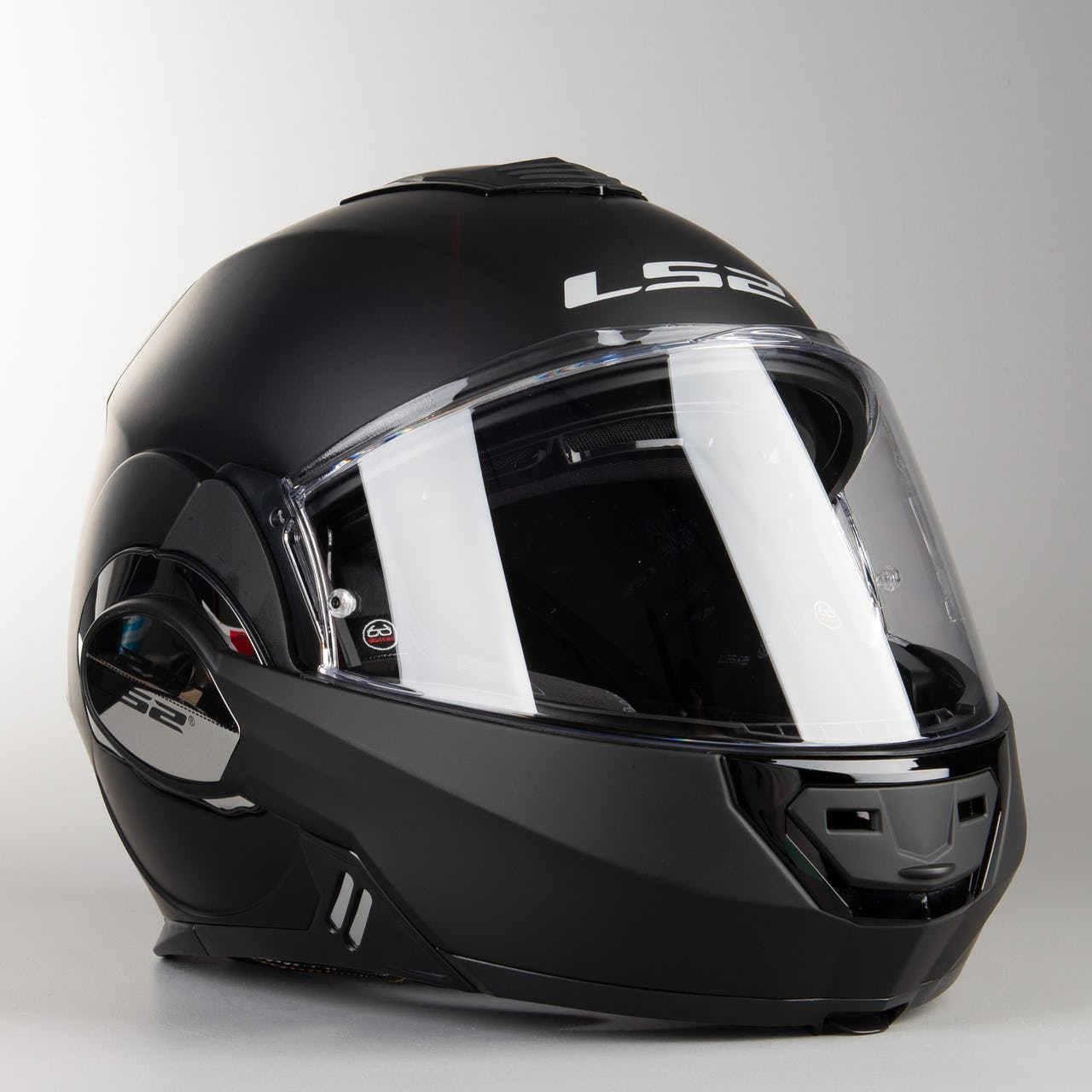 Casco Abatible LS2 Valiant Degrees Solid Negro Mate FF399 - Moto Helmets  -  - Abatibles, Cascos, Cascos Mujer, Equipamento Mujer, Modulares