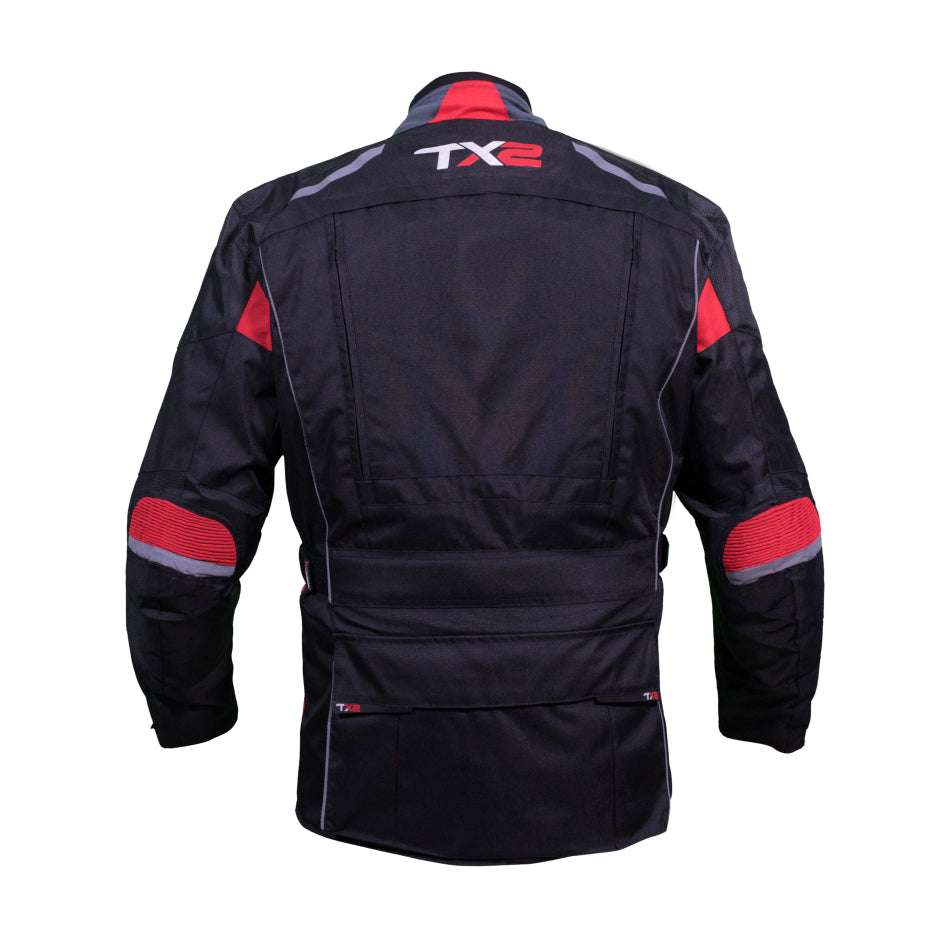 Chamarra TECHX2 SP-1343 Negro Rojo